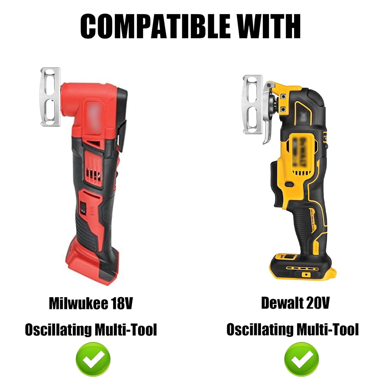 Square Slot Cutter Compatible for Dewalt 20V  Milwukee M18 Oscillating Multi-Tool to Cut-in Single Gang Wall Boxes,Outlet Cutter for Drywall,Efficient Carving Tool,1 Pcs Square-Shaped