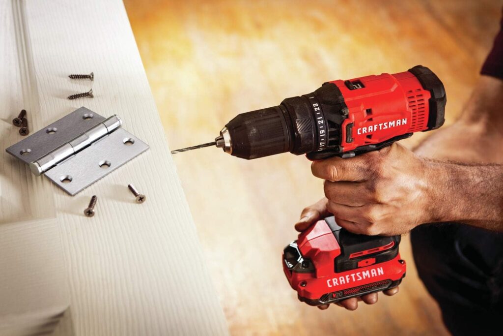 CRAFTSMAN V20 Cordless Drill/Driver Kit, 1/2 inch, Battery and Charger Included (CMCD700C1)