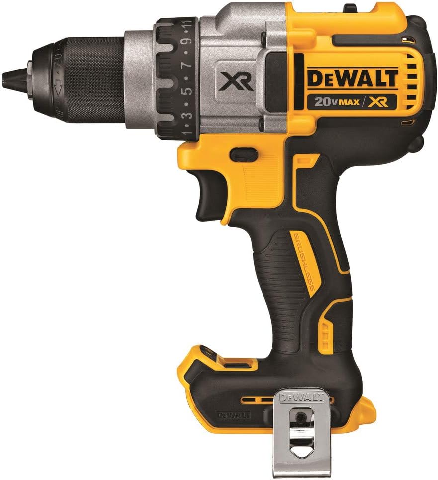 DEWALT 20V MAX XR Drill/Driver, Brushless, 3 Speed, Tool Only (DCD991B)