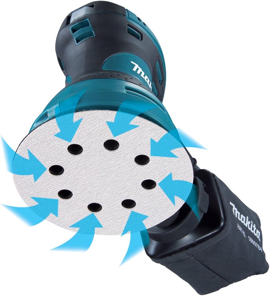 Makita BO5030K 5 Random Orbit Sander, with Tool Case