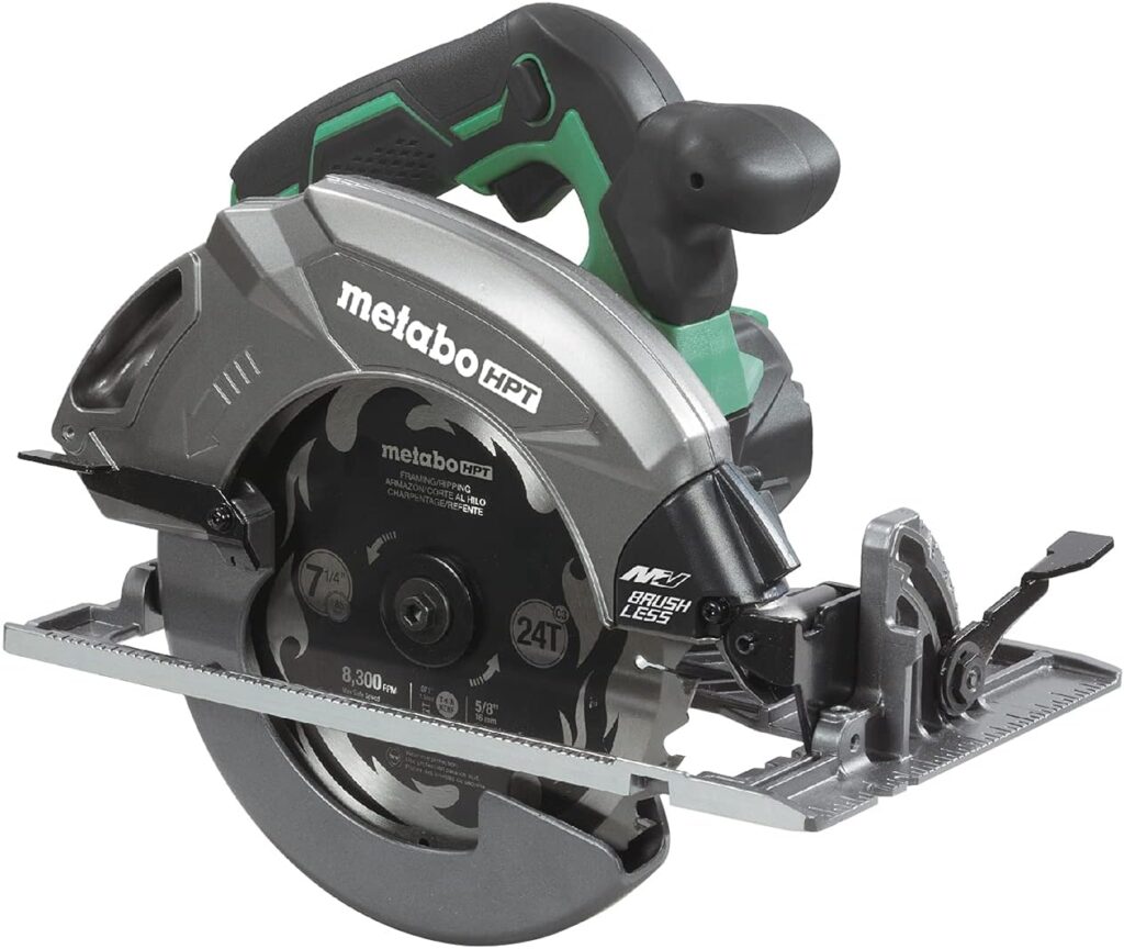 Metabo HPT 36V MultiVolt™ Cordless Circular Saw | 7-1/4-in | Tool Body Only | C3607DAQ4