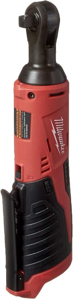 Milwaukee 2457-20 M12 Cordless 3/8 Sub-Compact 35 ft-Lbs 250 RPM Ratchet w/ Variable Speed Trigger