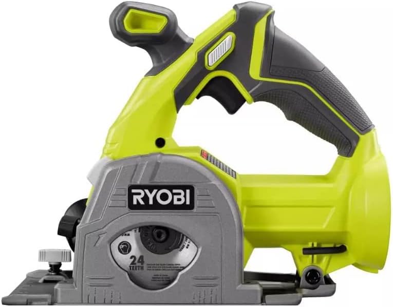 RYOBI 18-Volt Cordless 3-3/8 in. Multi-Material Plunge Saw (Tool Only) P555 (Bulk Packaged)