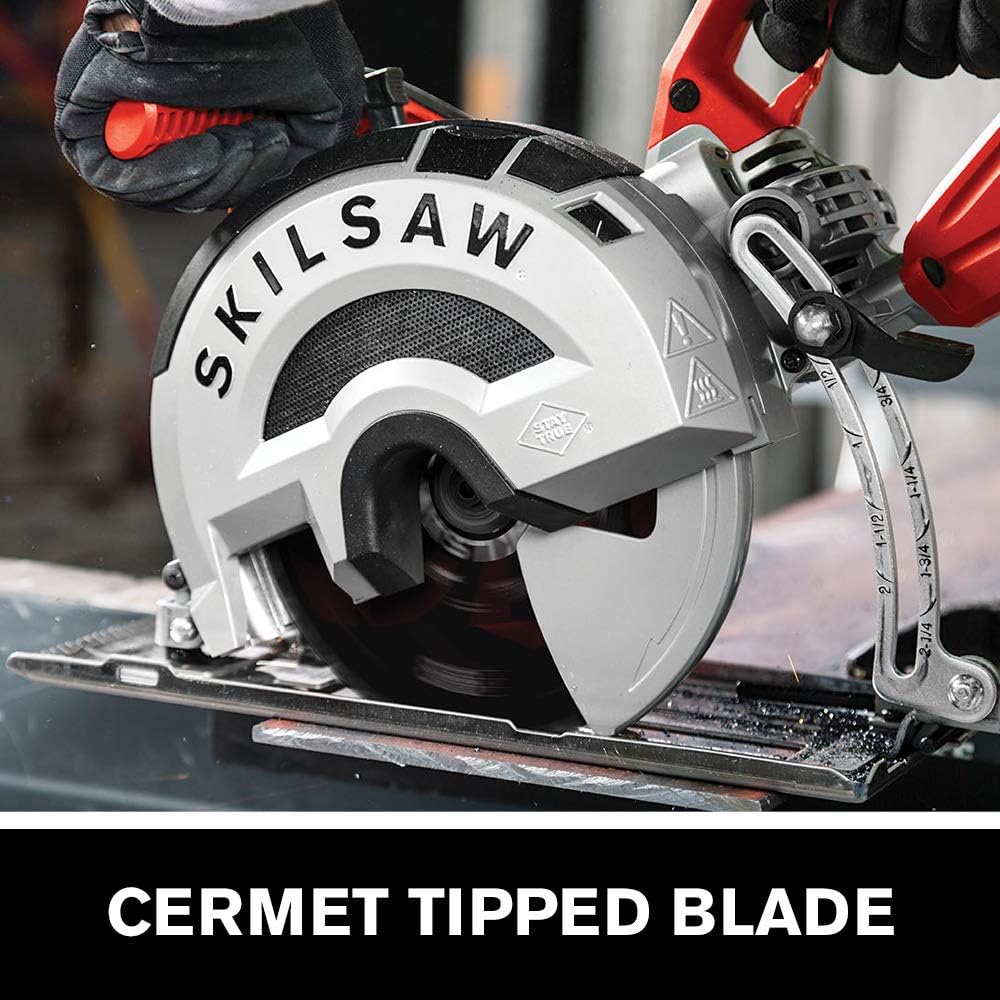 SKILSAW OUTLAW SPT78MMC-01 15 Amp 8 In. Worm Drive Metal Cutting Saw