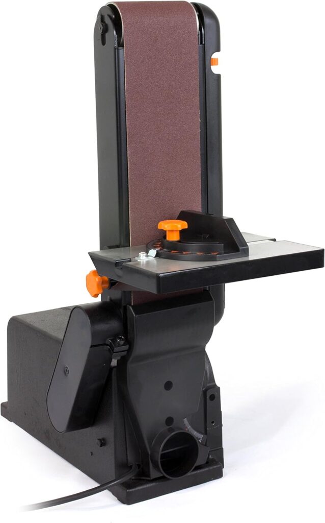 WEN 6502T 4.3-Amp 4 x 36 in. Belt and 6 in. Disc Sander with Cast Iron Base