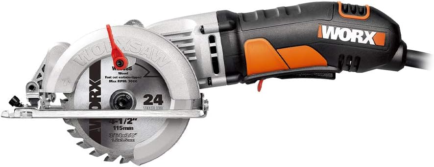 Worx WX429L 4 Amp WORXSAW 4.5 Electric Compact Circular Saw